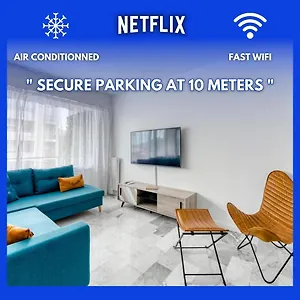 Appartement 4p Modern & Secured Parking, Le Cannet
